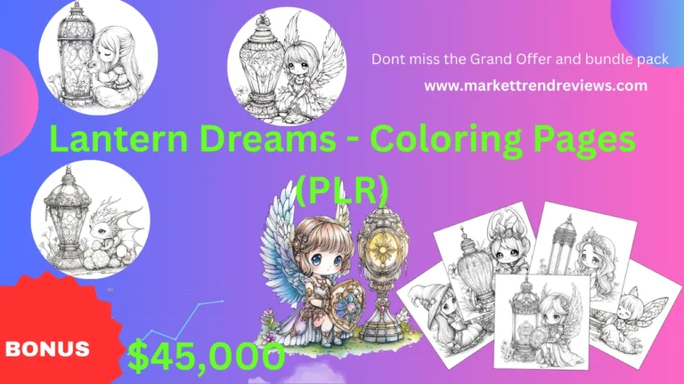 Lantern Dreams - Coloring Pages PLR Review