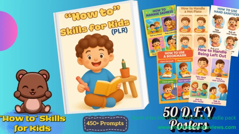 How to Skills for Kids PLR