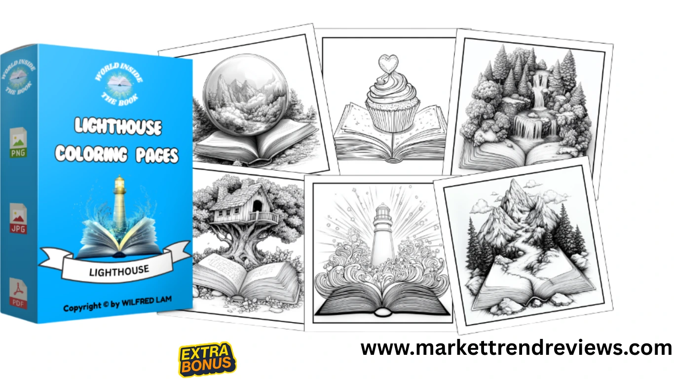 World Inside The Book Coloring Pack