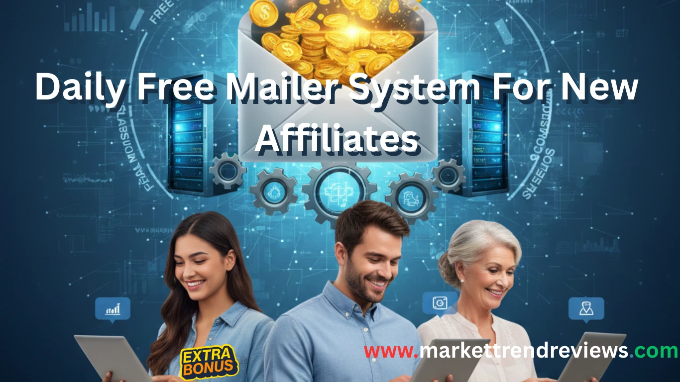 Daily Free Mailer System For New Affiliates