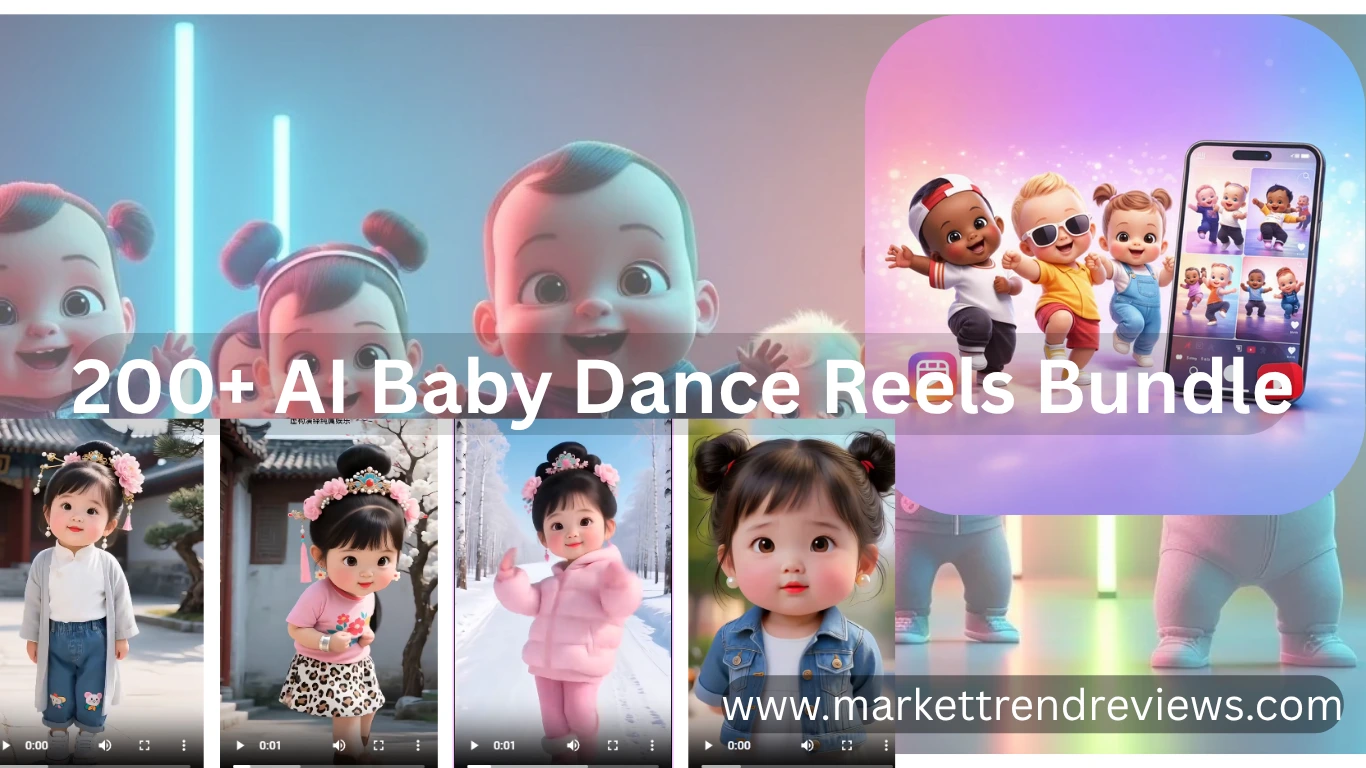 🕺 200+ Trending AI Baby Dance Reels Bundle Review (2026) – Go Viral Fast Without Showing Your Face!